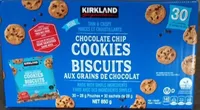 Biscuits aux grains de chocolat