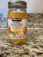 Sliced Peaches