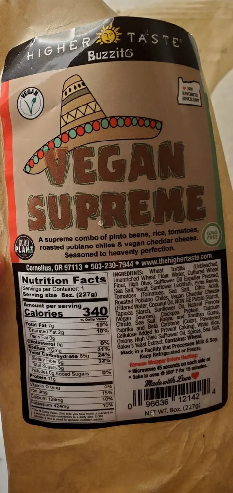 Vegan supreme