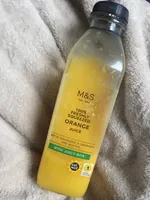Jus d’orange non pasteurisé, avec pulpe