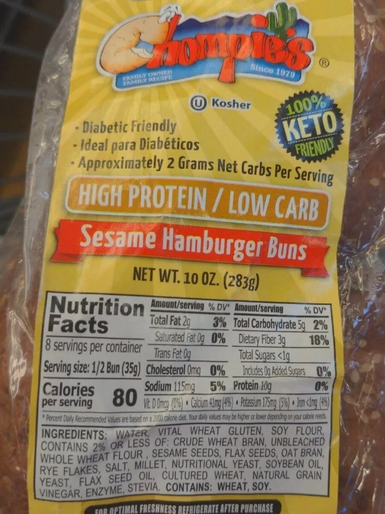 Sesame Hamburger Buns