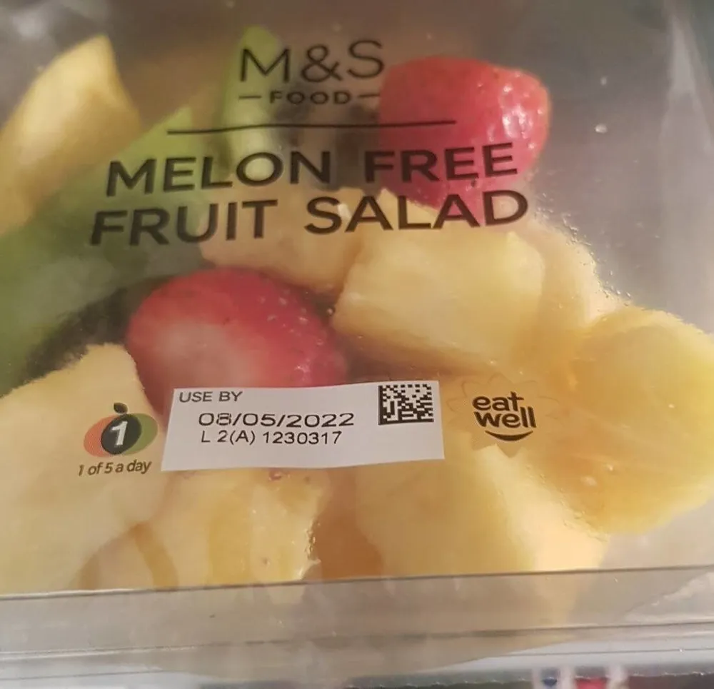 Melon free fruit salad
