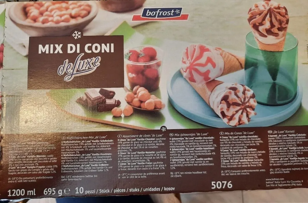 Mix di coni deluxe