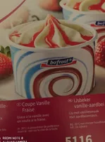 Coupe de glace vanille-fraise