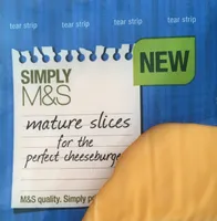 Mature Slices for Cheeseburger
