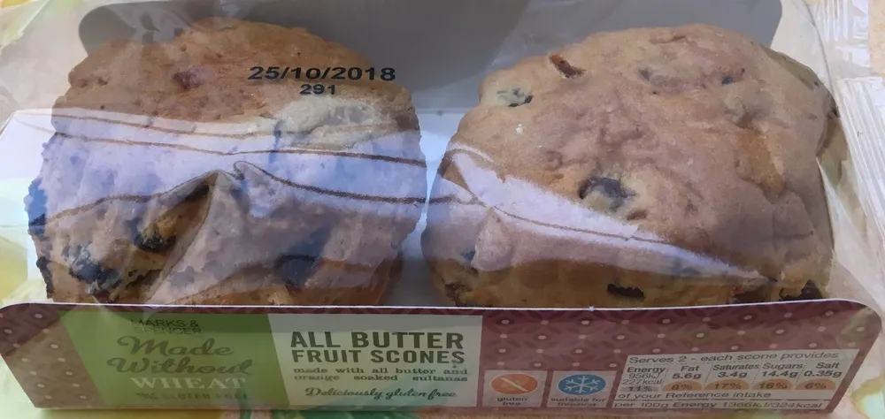 All Butter Fruit Scones