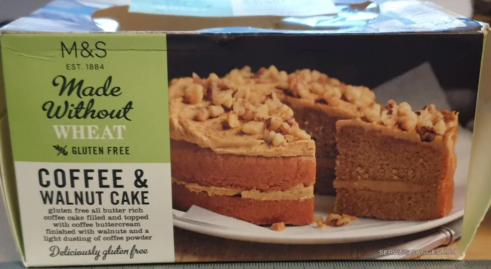 Coffee & Walnut Cake