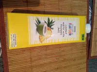 Coconut water with pineapple juice