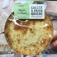 Cheese onion quiche