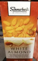 Chocolat Blanc Aux Amandes