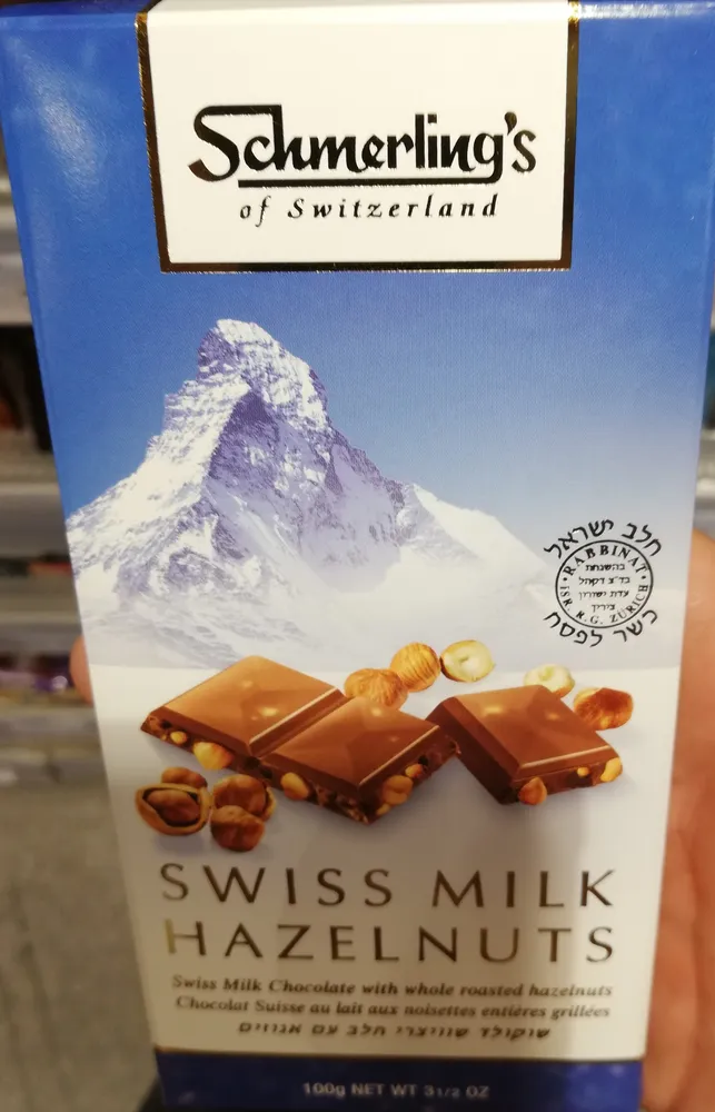 Chocolat Lait Et Noisettes