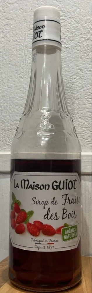 Sirop de Fraises des Bois