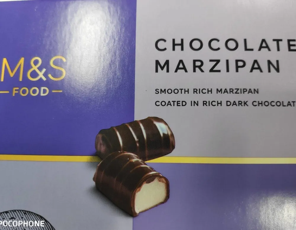 Chocolate marzipan