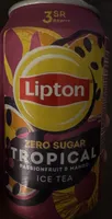 Lipton tropical passionfruit and mango ice tea