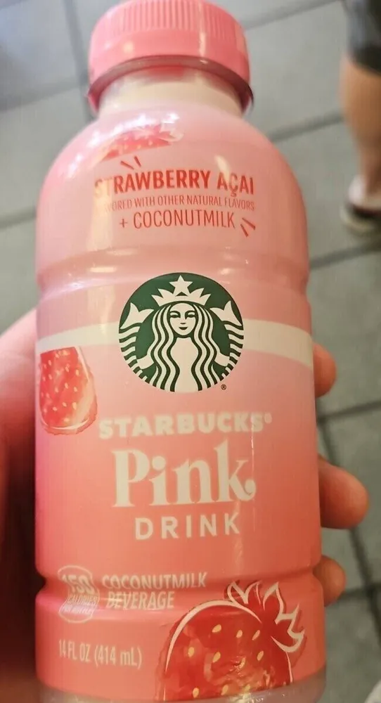 Strawberry Açaí + Coconutmilk Pink Drink