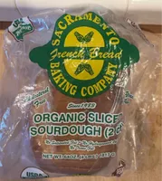 Organic Sliced Sourdough
