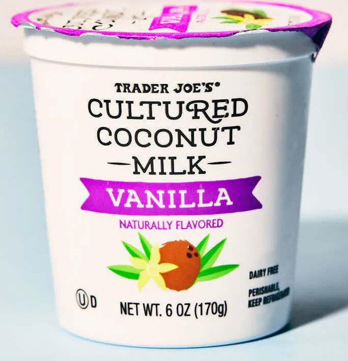 Cultured coconut milk - vanilla