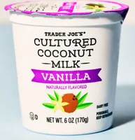 Cultured coconut milk - vanilla