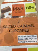 salted caramel cupcakes