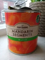 Mandarin segments in juice