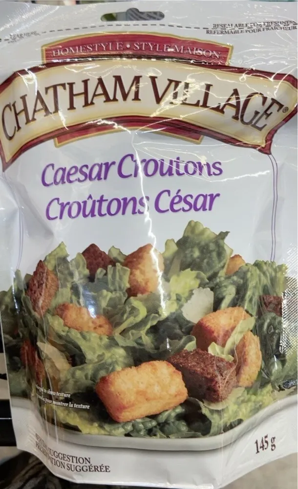 Carsar croutons