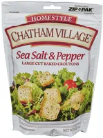 Sea Salt & Pepper Large cut backed croutons