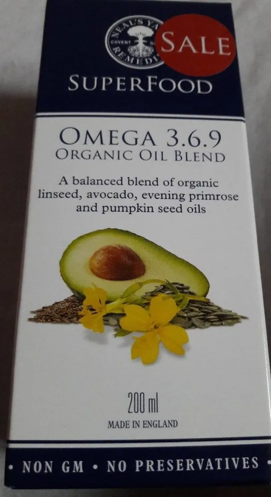 Organic oil blend