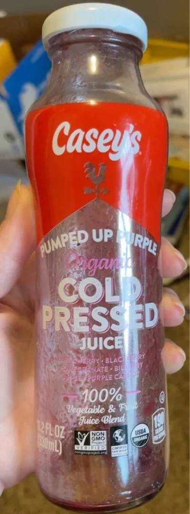 Pumped Up Purple Organic Cold Pressed Juice