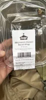 BBQ Ranch Chicken Bacon Wrap