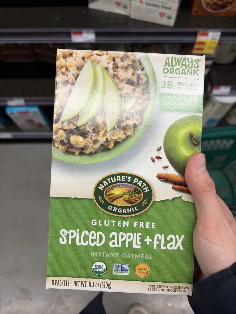 Instant oatmeal