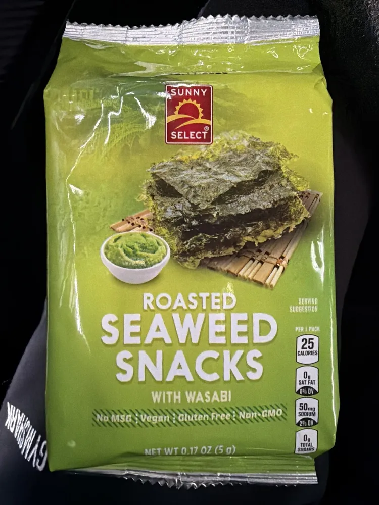 Roasted Seaweed With Wasabi
