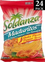 Plantain Chips Dulce Picante Pepper Sweet