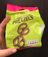 M&S chocolate covered pretzels