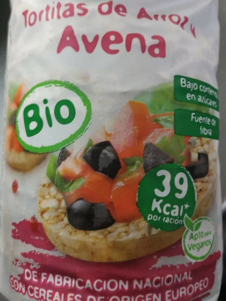 Tortitas de Arroz y Avena