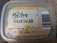 Vegan salade curry