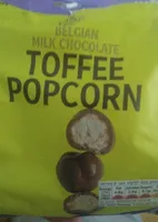 Belgian milk chocolate toffee popcorn
