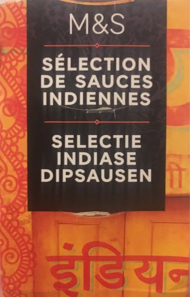 Selection de sauces indiennes