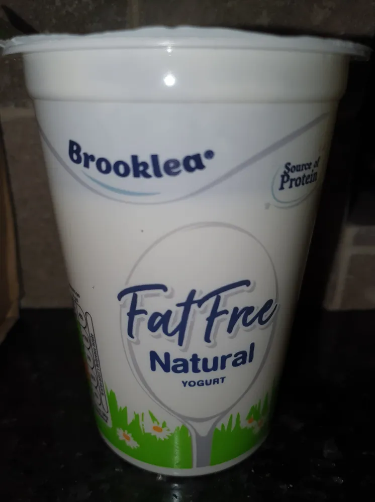 Brooklea Fat Free Natural Yoghurt