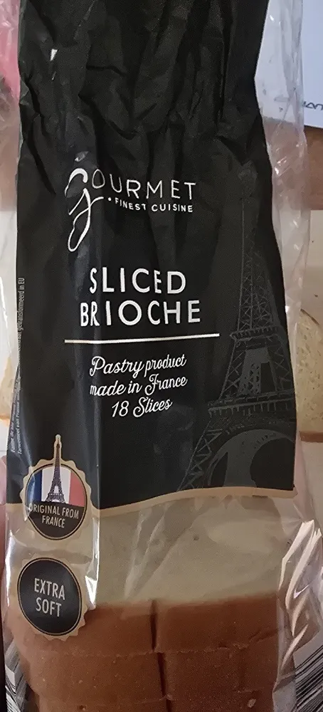 Sliced Brioche
