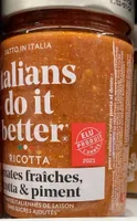 sauce ricotta piment