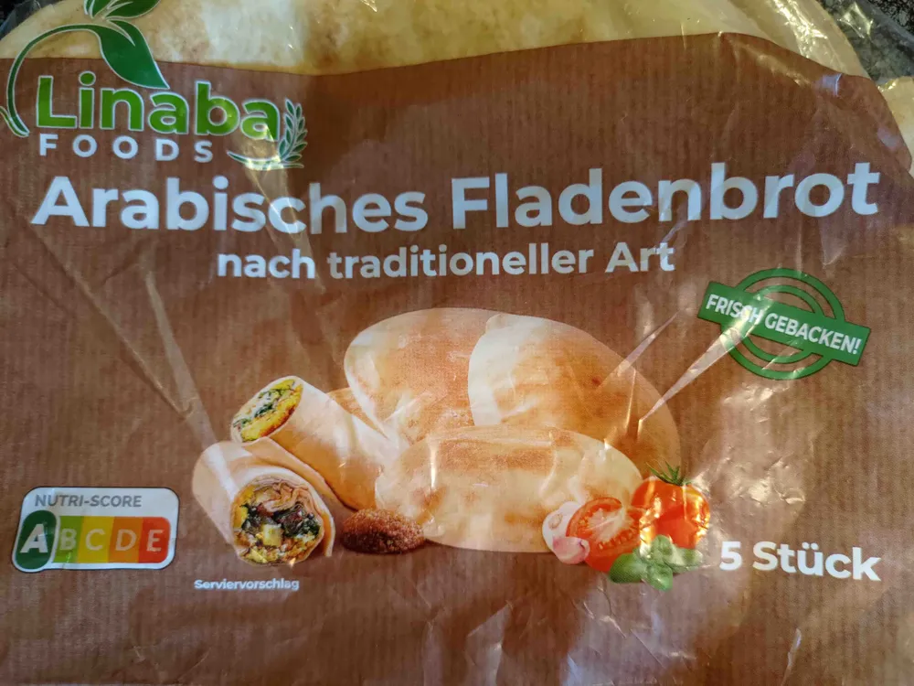 Arabisches Fladenbrot