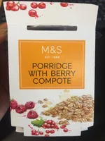 Porridge With Berry Compote