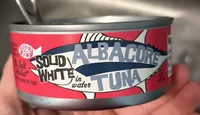 Solid White Albacore Tuna in water