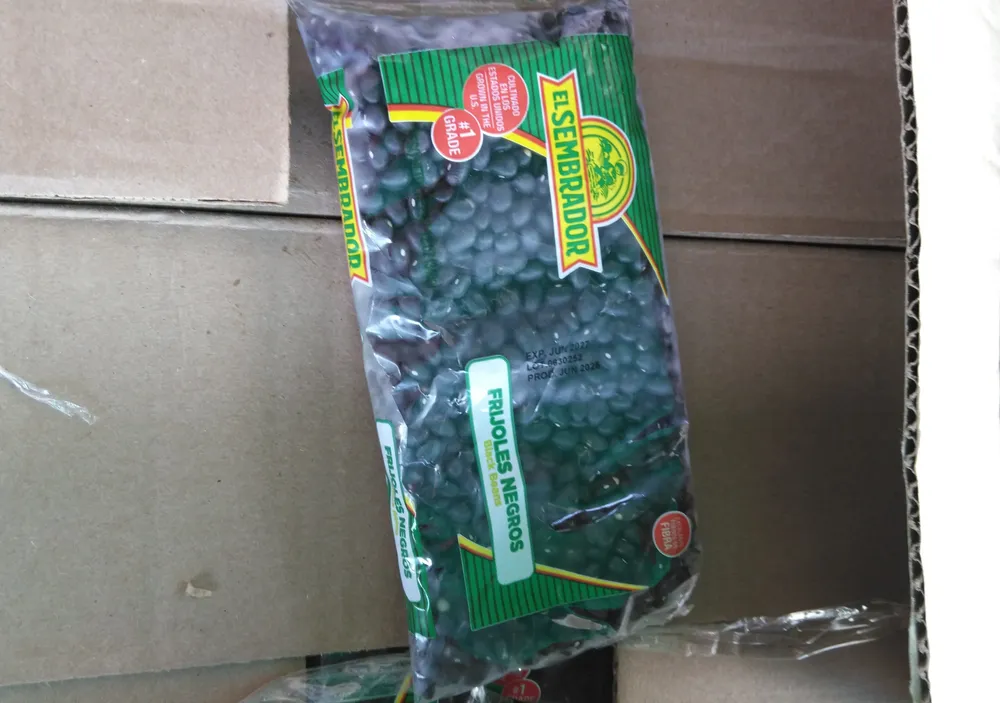 Black beans(cajas)