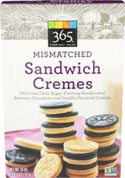 Mismatched sandwich cremes