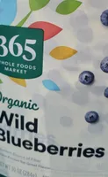 Wild organic blueberries