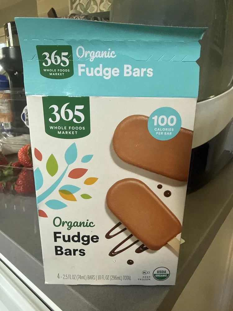 365 everyday value, organic fudge bars