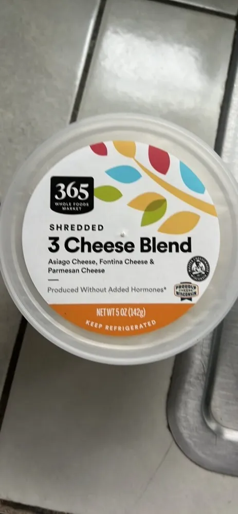 Shredded 3 Cheese Blend