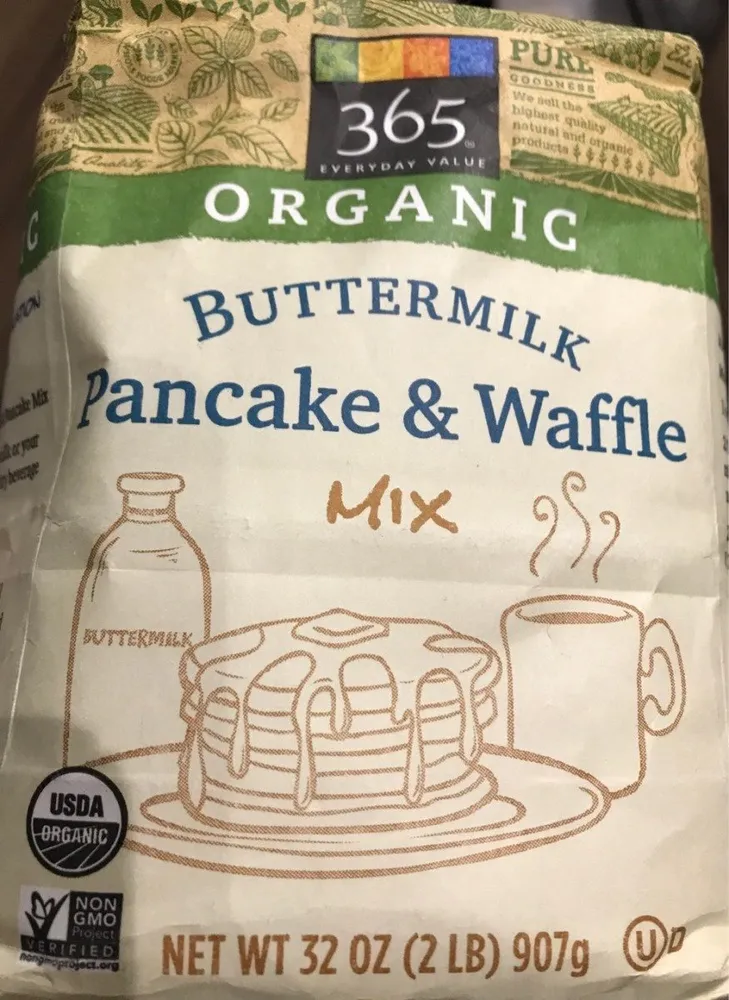 Organic Pancake & Waffle Mix, Buttermilk