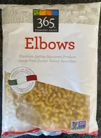 Elbows premium italian macaroni product made